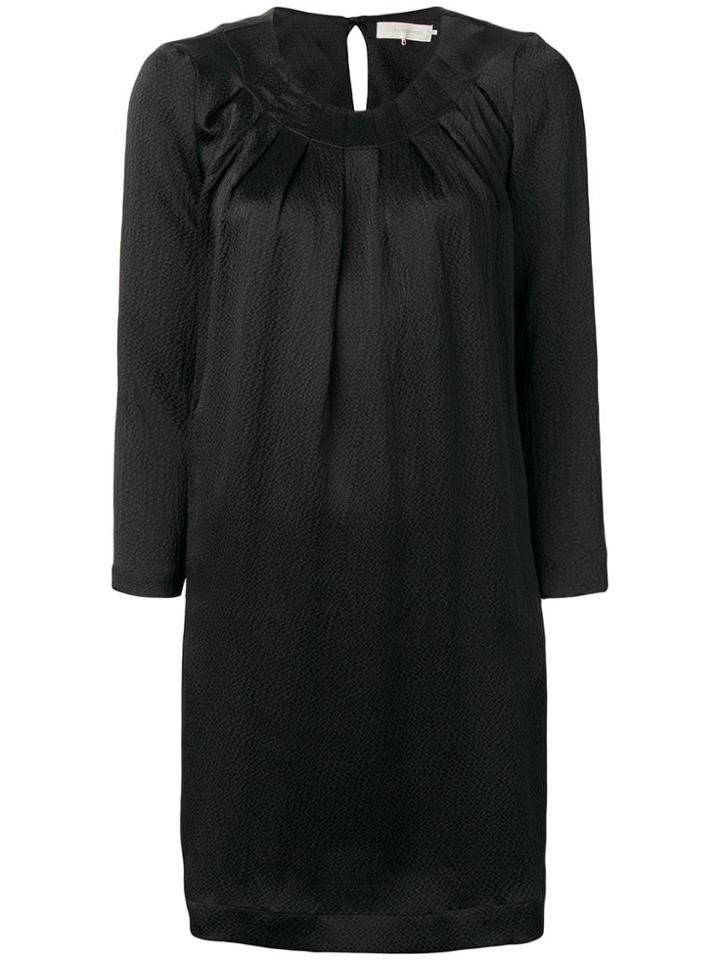 L'autre Chose Crepe Shift Dress - Black