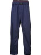 3.1 Phillip Lim Double-waistband Track Pant - Blue