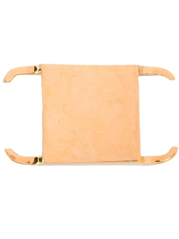 Hermès Vintage Rounded Buckle, Adult Unisex, Grey