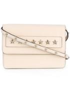 Red Valentino Star Studded Clutch - White