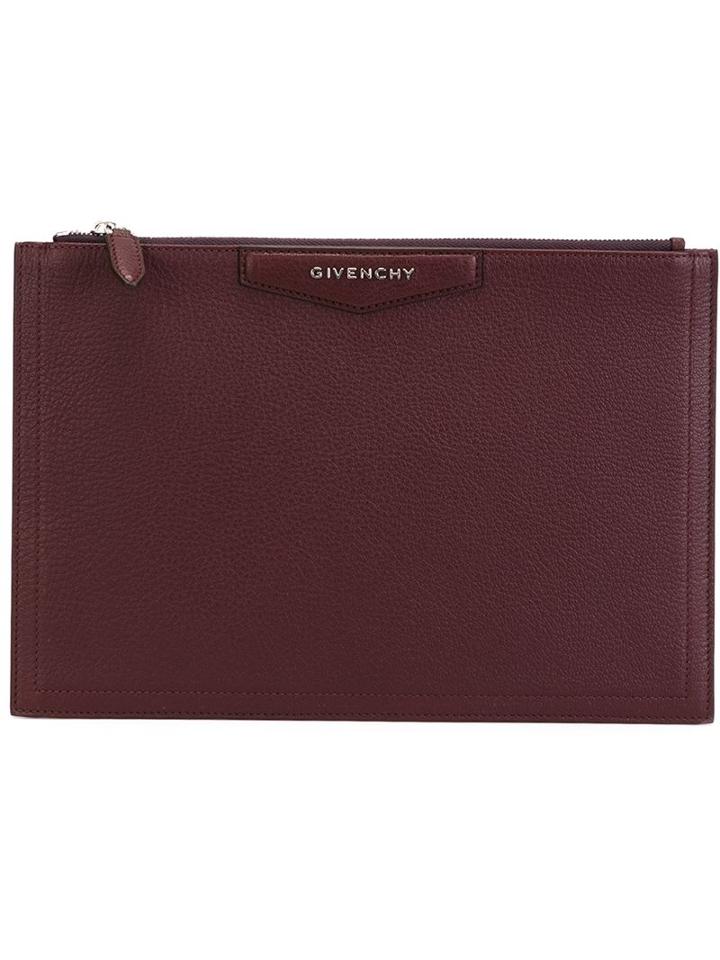 Givenchy Medium 'antigona' Clutch, Women's, Pink/purple, Goat Skin