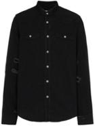 Balmain Balm Bk Dnm Sht Wsh Blk - Black