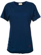 Andrea Bogosian Destroyed T-shirt - Blue