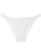 Heidi Klein High Leg Bikini Bottom - White