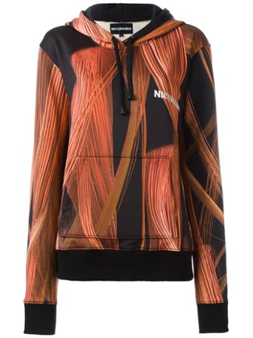 Nicopanda 'fur' Print Hoodie
