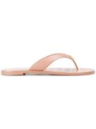 Tory Burch Monroe Thong Sandals - Pink & Purple