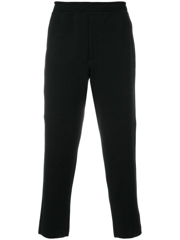 Homme Plissé Issey Miyake Cropped Casual Trousers - Black
