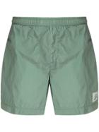 Cp Company Elasticated Waist Swim Shorts - 626 Green Bay