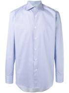 Canali - Striped Modern Fit Shirt - Men - Cotton - 42, Blue, Cotton
