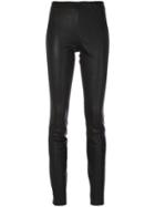 Saint Laurent Ankle Cuff Thigh Highs - Black