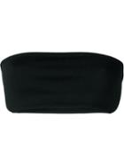Balmain Ribbed Knit Bandeau Top