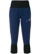 Adidas By Stella Mccartney Cropped Track Pants - Blue
