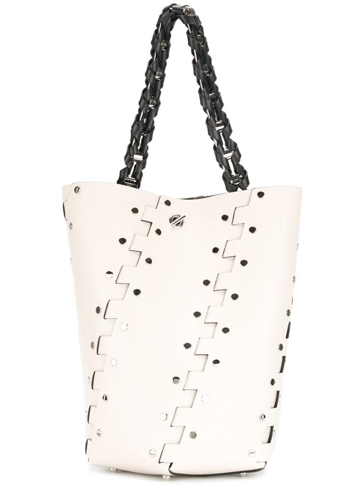 Proenza Schouler Hex Bucket Tote - White