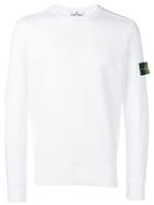 Stone Island Round Neck Sweater - White