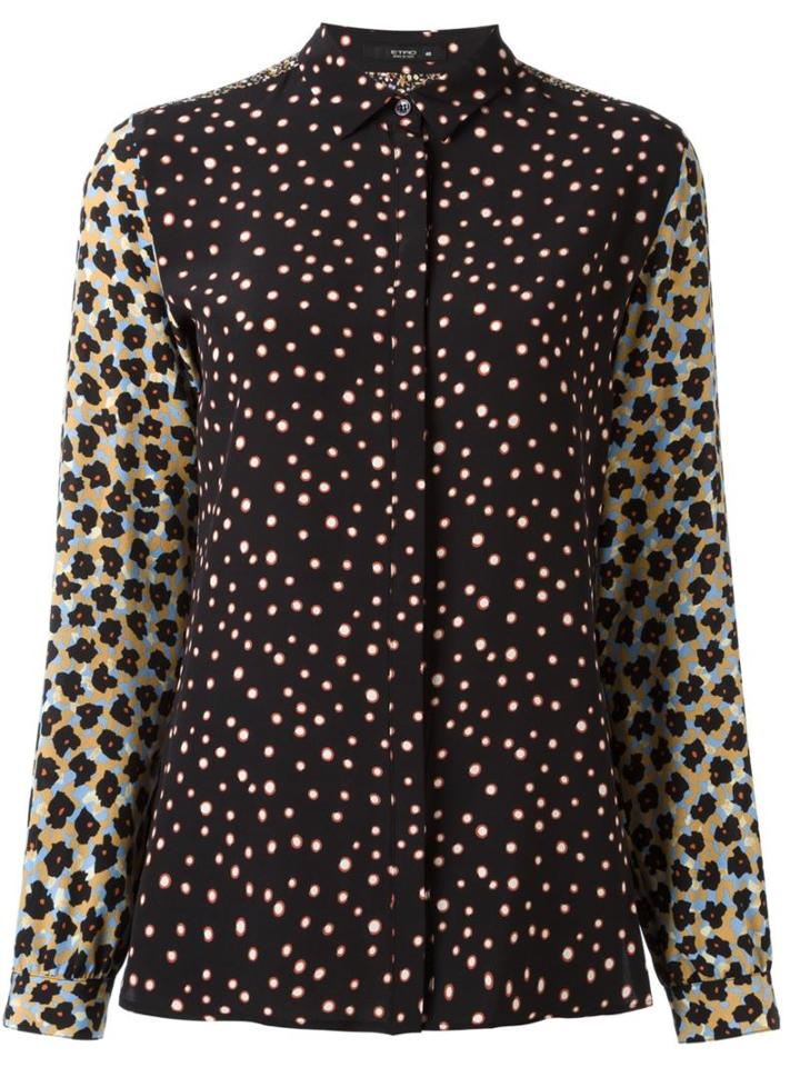 Etro Floral Print Shirt, Women's, Size: 44, Silk