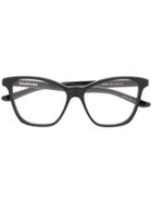 Balenciaga Eyewear Square Frame Glasses - Black