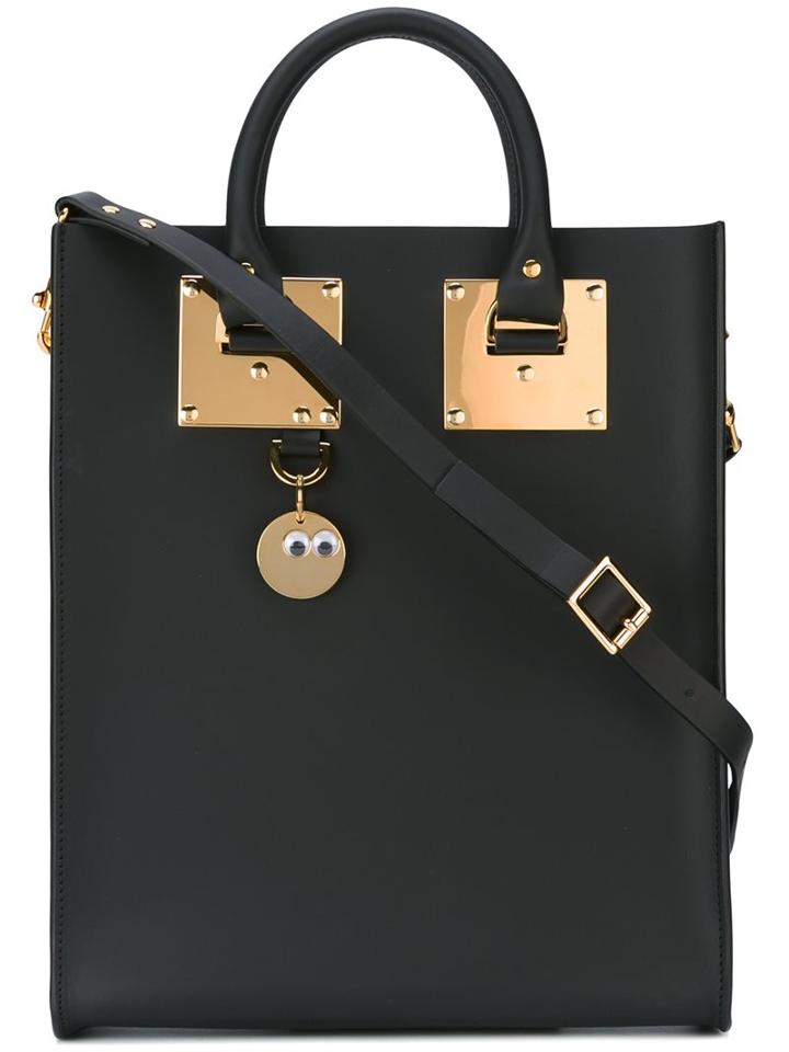 Sophie Hulme - Mini 'albion' Tote - Women - Calf Leather - One Size, Women's, Black, Calf Leather