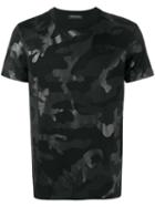 Valentino Camouflage Print T-shirt, Men's, Size: Xl, Black, Cotton