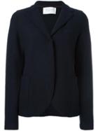 Harris Wharf London Patch Pockets Blazer, Women's, Size: 46, Blue, Virgin Wool