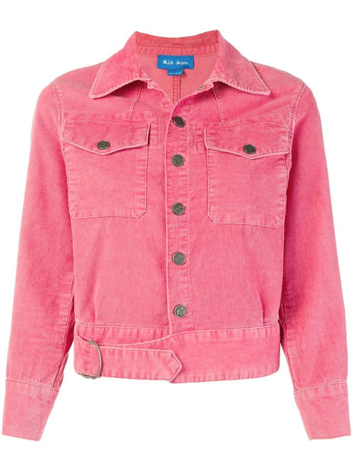 Mih Jeans Paradise Jacket - Pink & Purple