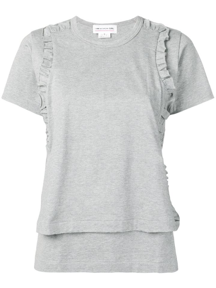 Comme Des Garçons Girl Layered T-shirt - Grey