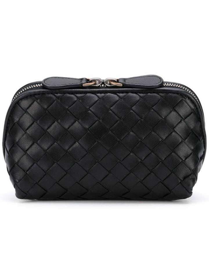 Bottega Veneta Pre-owned Intrecciato Pouch - Black