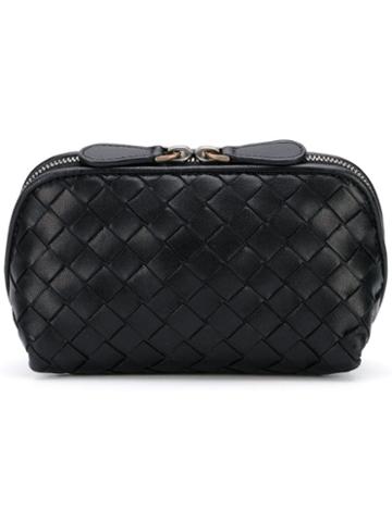 Bottega Veneta Pre-owned Intrecciato Pouch - Black