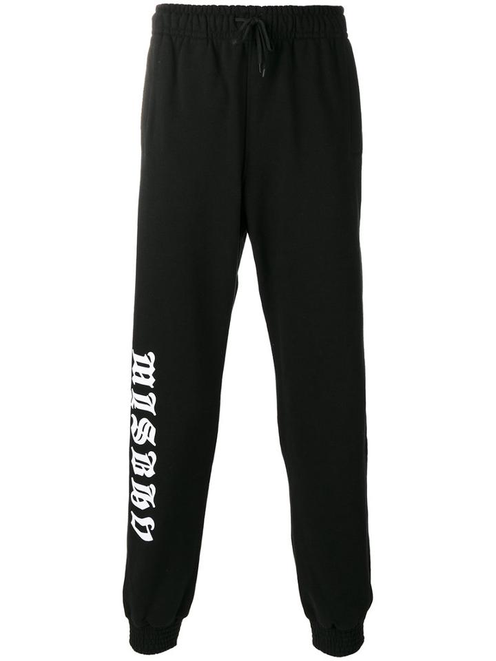 Misbhv - Logo Gothic Joggers - Men - Cotton - M, Black, Cotton