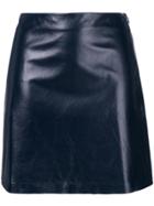 Theory A-ine Mini Skirt - Blue