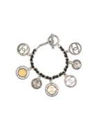 Chanel Vintage Medallion Motif Bracelet - Metallic
