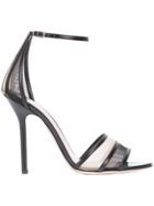 Aperlai Ankle Strap Sandals - Black