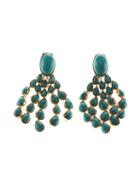 Aurelie Bidermann 'cherokee' Clip-on Earrings, Women's, Blue