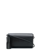 Building Block 'petite' Tassel Cross Body Bag - Black