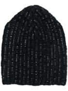 Ermanno Scervino Embellished Beanie - Black