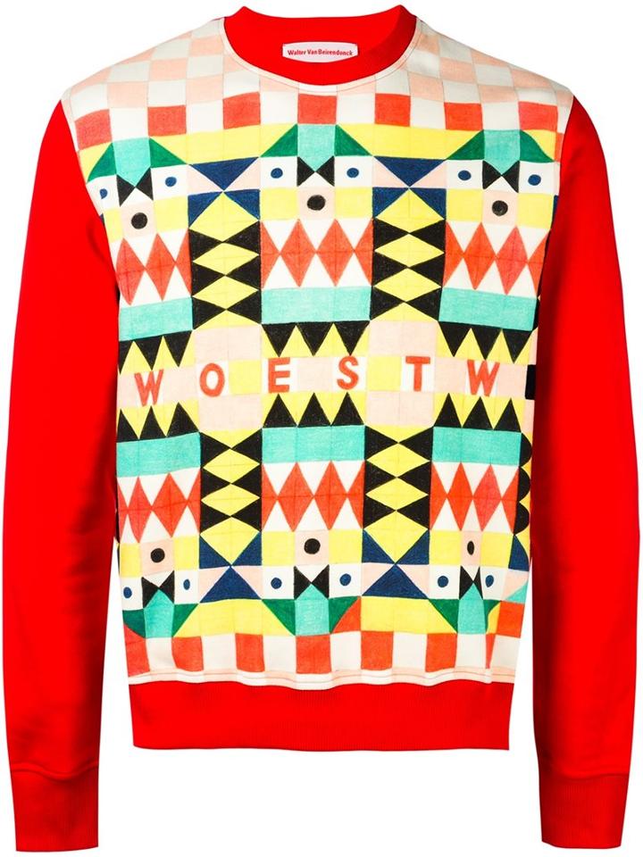 Walter Van Beirendonck 'arty' Sweatshirt