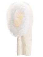 Eugenia Kim Paulina Fur-trimmed Hood - White