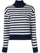 Sonia Rykiel Zip Detail Jumper - Blue