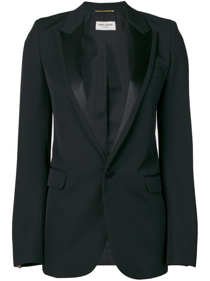 Saint Laurent Smoking Jacket - Black