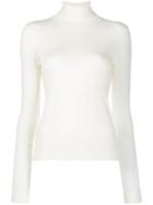 Liu Jo Knitted Roll Neck - White