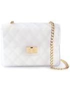 Designinverso - 'taormina' Quilted Shoulder Bag - Women - Metal (other)/pvc - One Size, White, Metal (other)/pvc