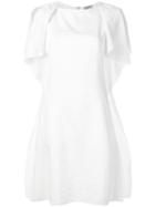Nina Ricci Ruffled Dress - White