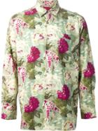 Jean Paul Gaultier Vintage Rose Print Shirt