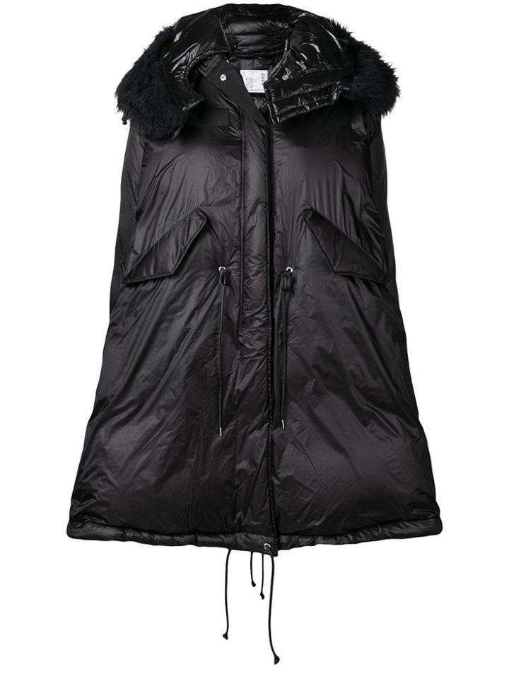 Sacai Padded Winter Coat - Black