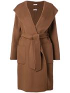 P.a.r.o.s.h. Lover Belted Robe - Brown