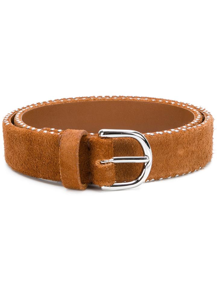 Golden Goose Deluxe Brand Buckle Belt - Brown
