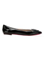 Zeferino Patent Leather Ballerinas - Black