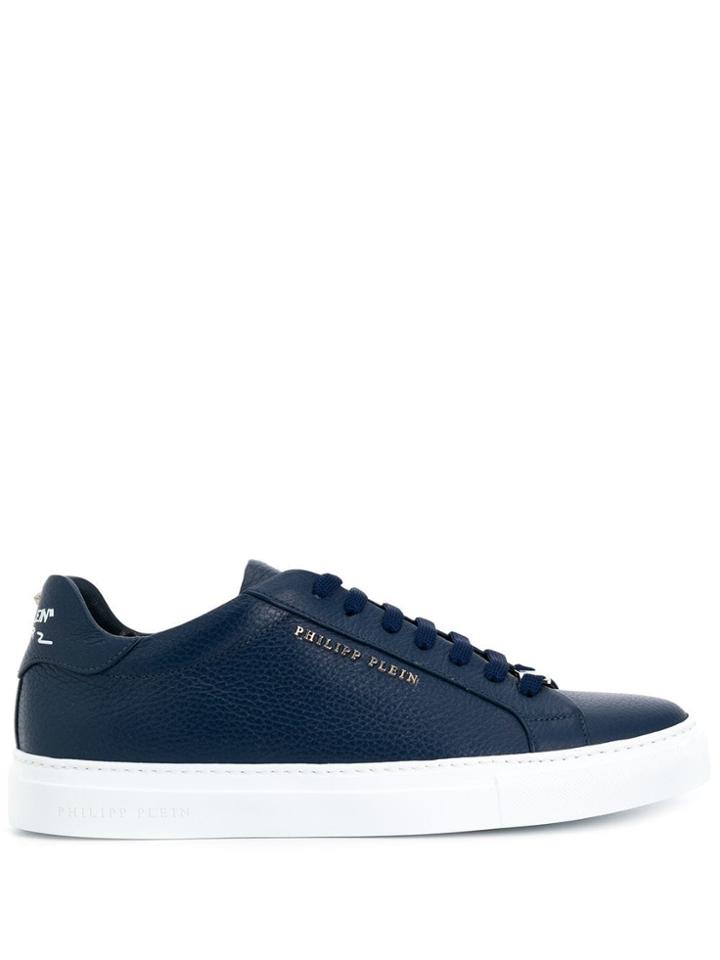 Philipp Plein Original Lo-top Sneakers - Blue