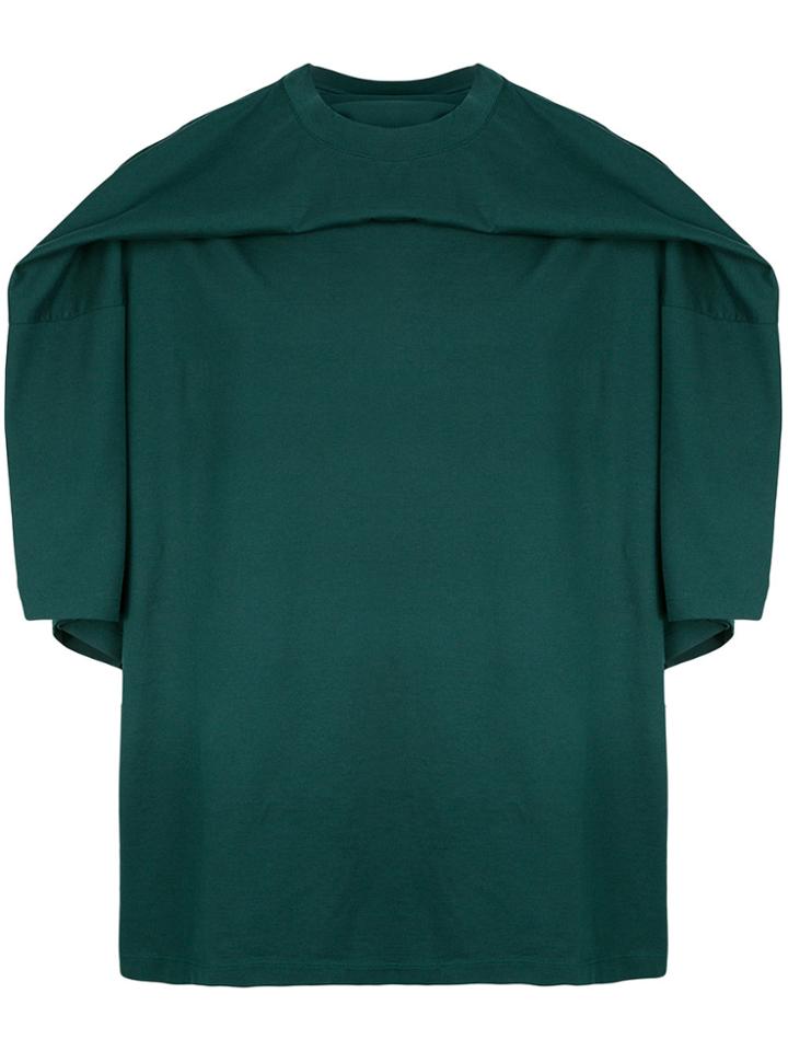 Y / Project Draped Front T-shirt - Green