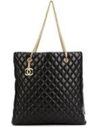 Chanel Vintage Large 'mademoiselle' Shopper Tote