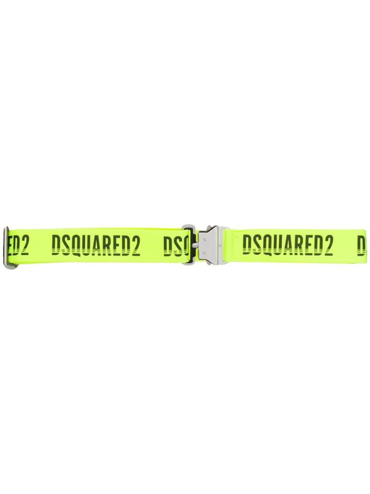 Dsquared2 Bionic Sport Tape Belt - Yellow